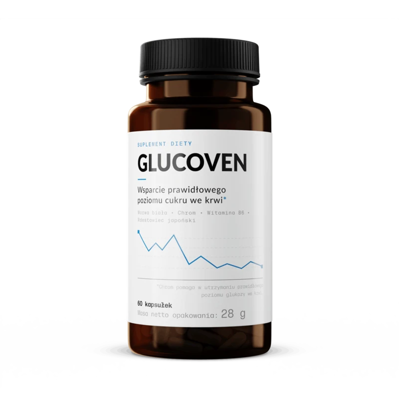 Glucoven — suplement diety, 60 kapsułek